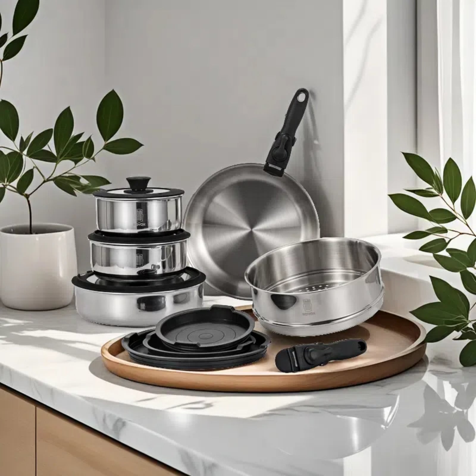 Clip Series Pots & Pans Set