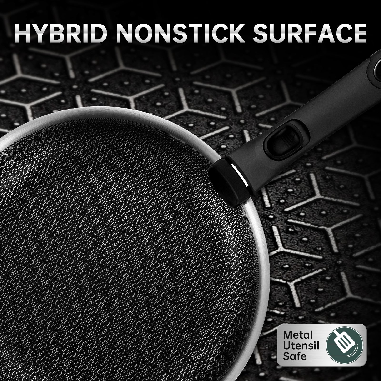 Hybrid fry pan set